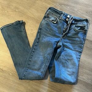 Free People Blue Boot Cut Jeans